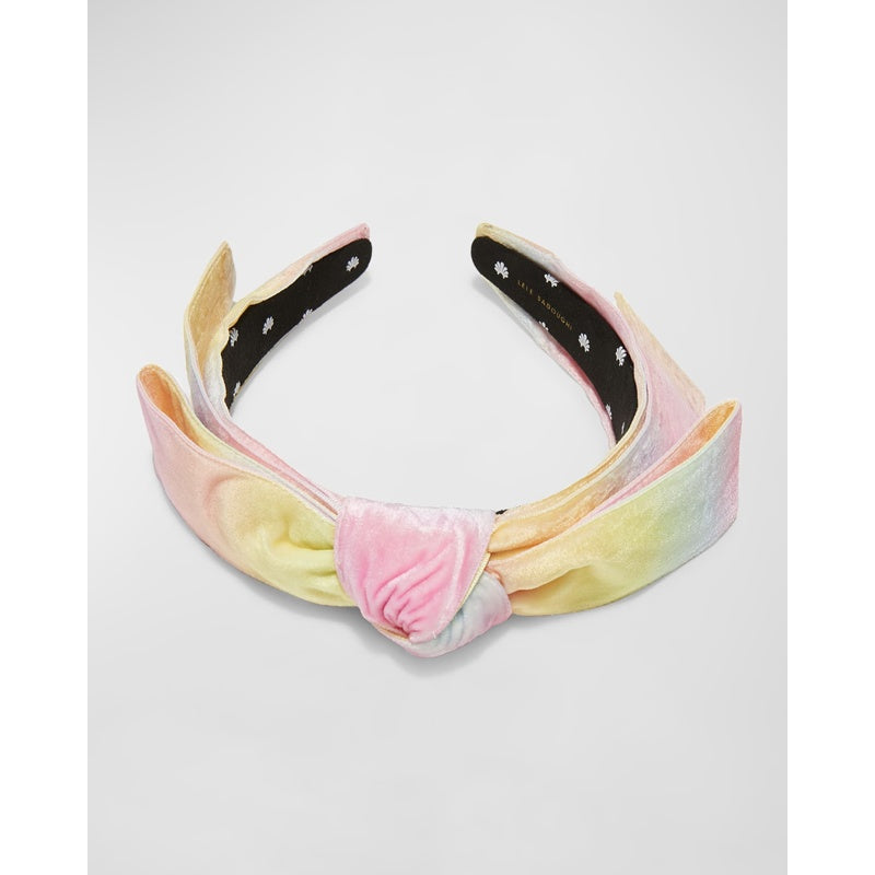 Faixa de cabeça com laço de veludo Shirley - Mercado de Luxo - O Maior E-Commerce de Bens, Produtos e Serviços de Luxo do Brasil.