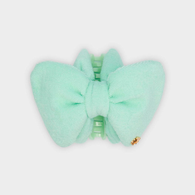 Presilha para laço em tecido atoalhado Simone - Mercado de Luxo - O Maior E-Commerce de Bens, Produtos e Serviços de Luxo do Brasil.