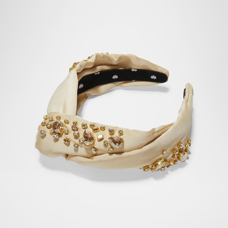 Faixa de cabeça fina Greta Swarovski - Mercado de Luxo - O Maior E-Commerce de Bens, Produtos e Serviços de Luxo do Brasil.