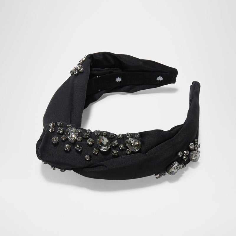 Faixa de cabeça fina Greta Swarovski - Mercado de Luxo - O Maior E-Commerce de Bens, Produtos e Serviços de Luxo do Brasil.