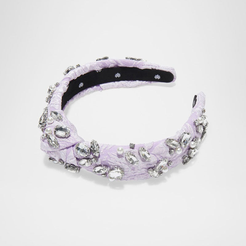 Faixa de cabeça fina com Cristais e nós - Mercado de Luxo - O Maior E-Commerce de Bens, Produtos e Serviços de Luxo do Brasil.