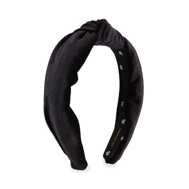 Faixa de cabeça com nó de veludo - Mercado de Luxo - O Maior E-Commerce de Bens, Produtos e Serviços de Luxo do Brasil.