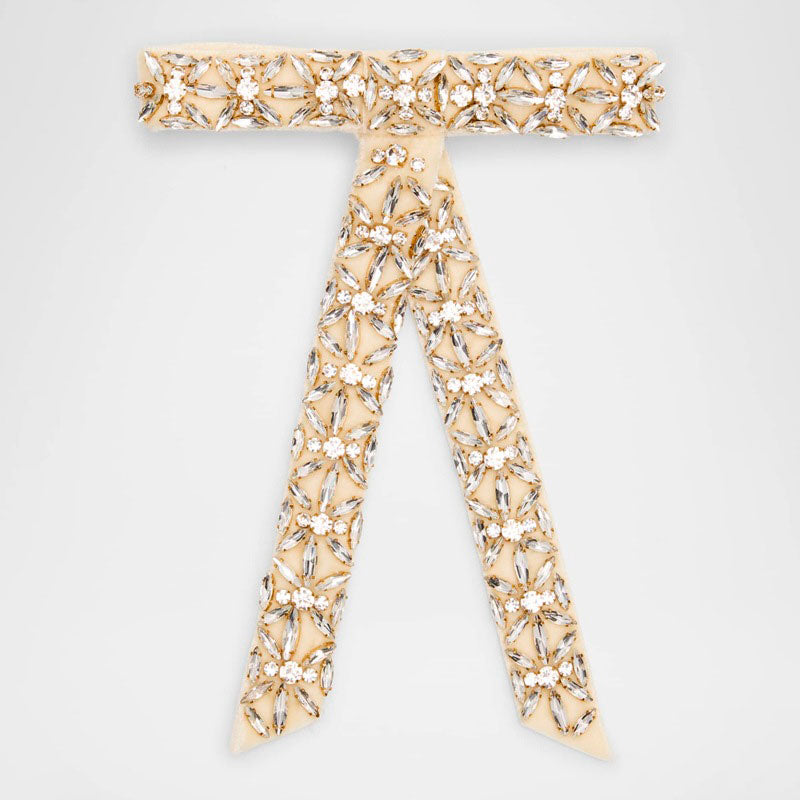 Laço de veludo de cristal Avril - Mercado de Luxo - O Maior E-Commerce de Bens, Produtos e Serviços de Luxo do Brasil.