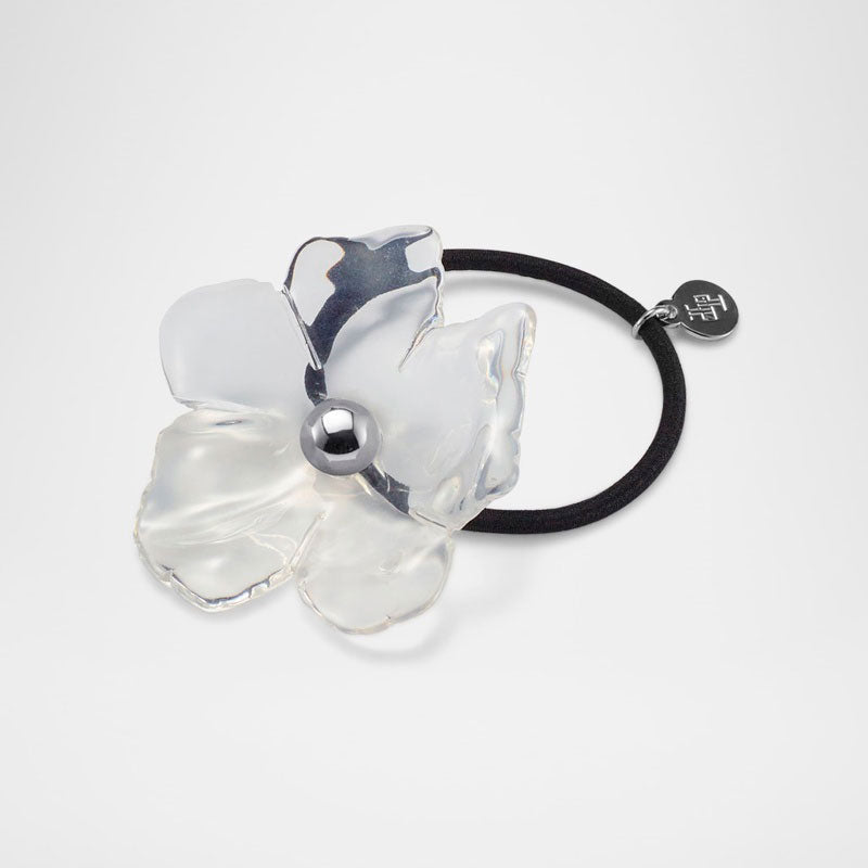 Elástico Pony Floral de Resina Eden - Mercado de Luxo - O Maior E-Commerce de Bens, Produtos e Serviços de Luxo do Brasil.