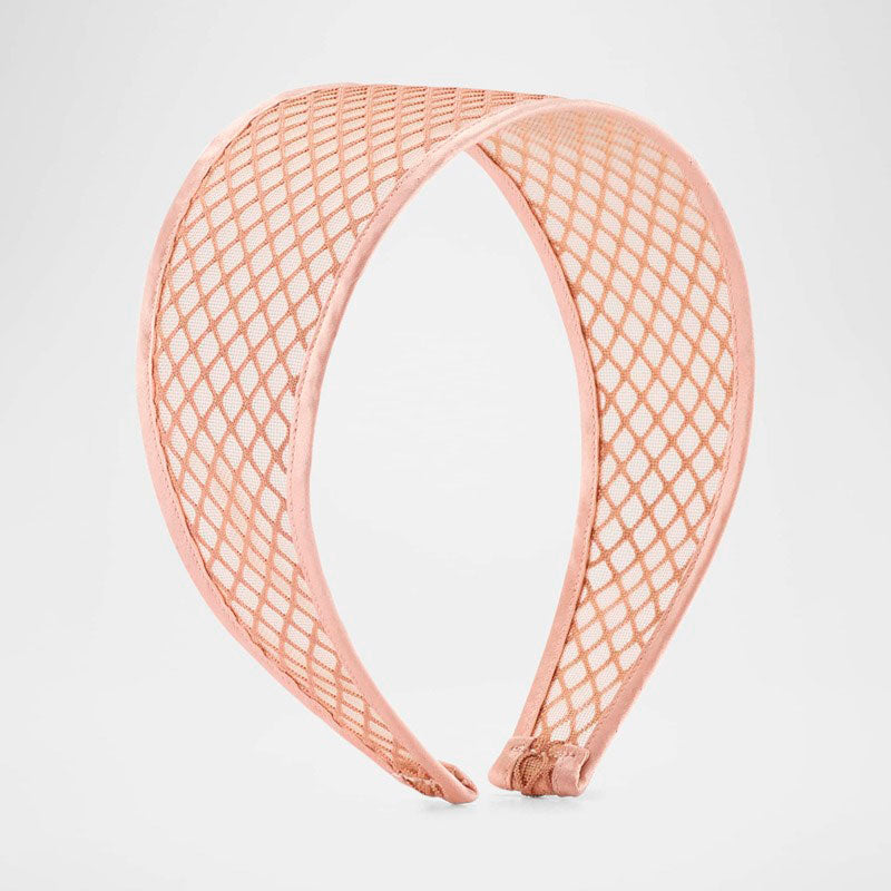Faixa de cabeça larga Giselle Fishnet - Mercado de Luxo - O Maior E-Commerce de Bens, Produtos e Serviços de Luxo do Brasil.