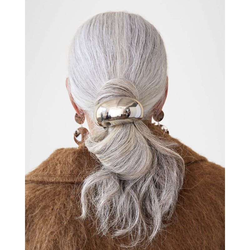 Elástico de Pony com cúpula brilhante - Mercado de Luxo - O Maior E-Commerce de Bens, Produtos e Serviços de Luxo do Brasil.