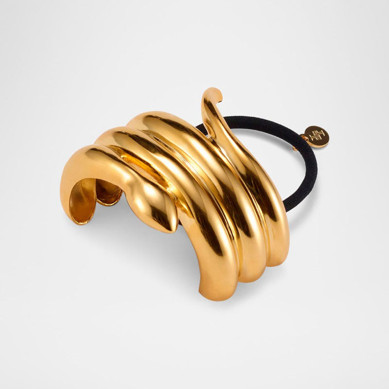 Elástico de Pony de serpente brilhante - Mercado de Luxo - O Maior E-Commerce de Bens, Produtos e Serviços de Luxo do Brasil.