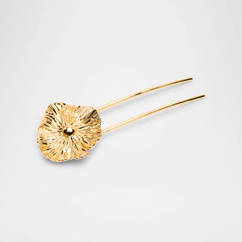 Presilha Pino francês de latão floral Maya - Mercado de Luxo - O Maior E-Commerce de Bens, Produtos e Serviços de Luxo do Brasil.