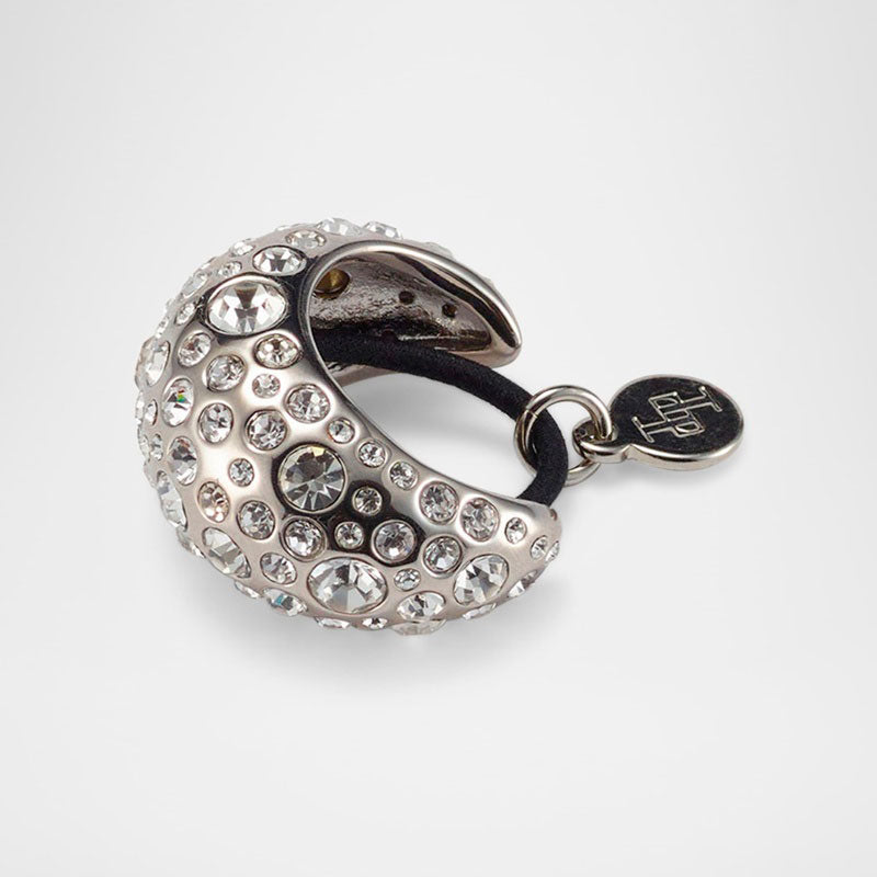 Elástico de cristal Mini Dome Pave Pony - Mercado de Luxo - O Maior E-Commerce de Bens, Produtos e Serviços de Luxo do Brasil.