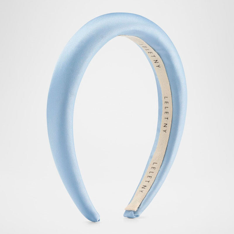 Faixa de cabeça acolchoada de seda Robyn - Mercado de Luxo - O Maior E-Commerce de Bens, Produtos e Serviços de Luxo do Brasil.