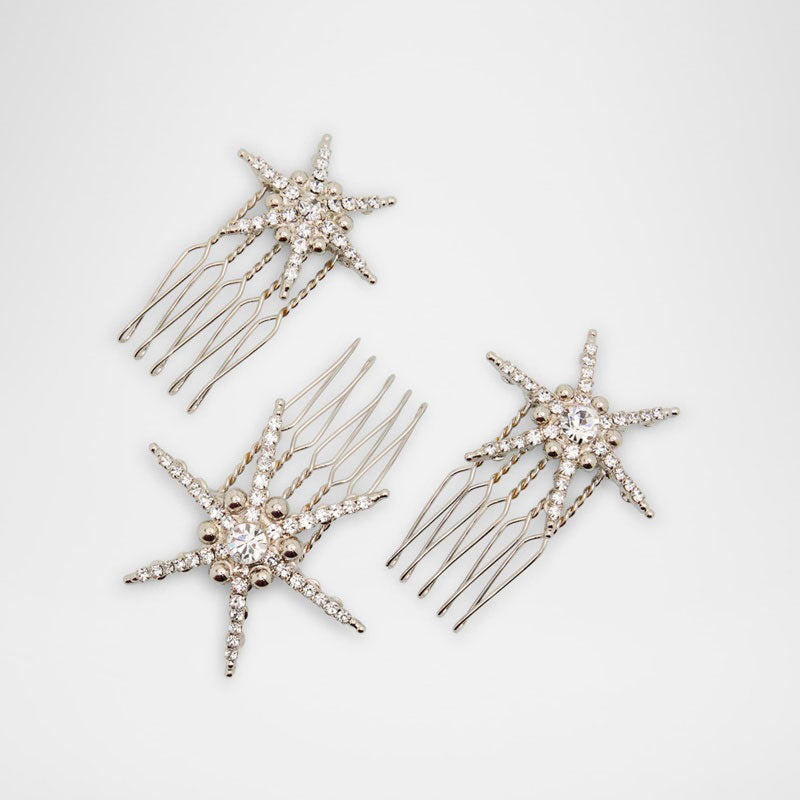 Presilhas de Cabelo de cristal Venus Star conjunto 3 unid - Mercado de Luxo - O Maior E-Commerce de Bens, Produtos e Serviços de Luxo do Brasil.