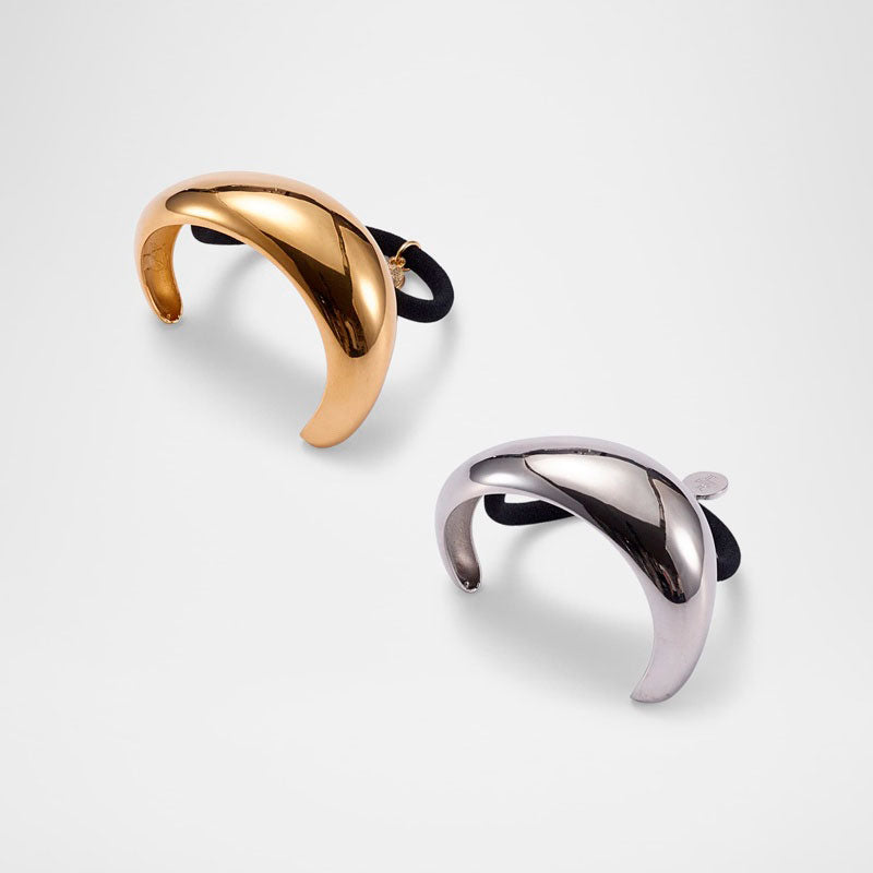 Elástico de Cabelo em latão ondulado conjunto 2 unid - Mercado de Luxo - O Maior E-Commerce de Bens, Produtos e Serviços de Luxo do Brasil.