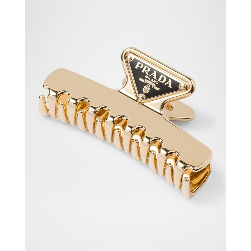 Clipe de Garra de metal triangular - Mercado de Luxo - O Maior E-Commerce de Bens, Produtos e Serviços de Luxo do Brasil.