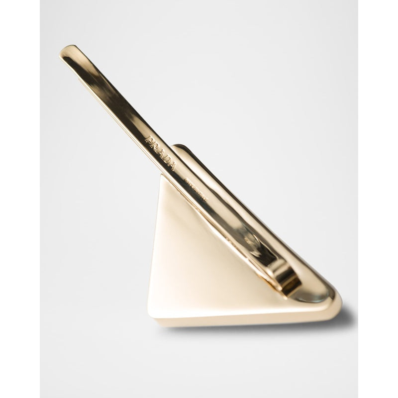 Presilhas triangulares de acrílico e metal - Mercado de Luxo - O Maior E-Commerce de Bens, Produtos e Serviços de Luxo do Brasil.