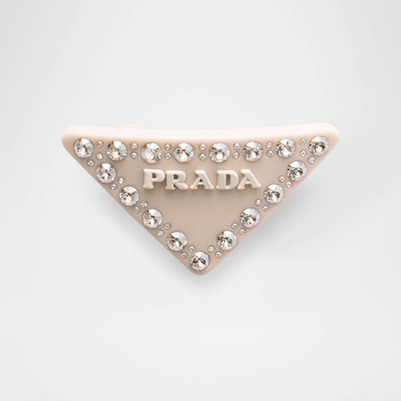 Grampo de Cabelo triangular de acrílico de cristal - Mercado de Luxo - O Maior E-Commerce de Bens, Produtos e Serviços de Luxo do Brasil.