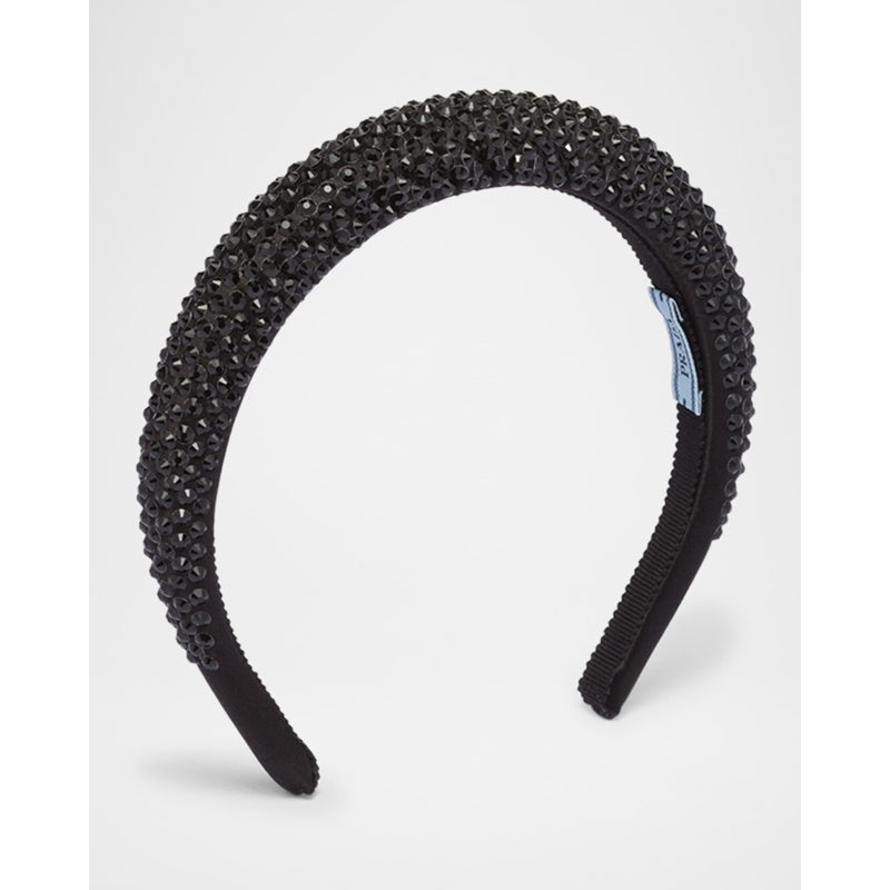 Faixa de cabeça de cetim cristal - Mercado de Luxo - O Maior E-Commerce de Bens, Produtos e Serviços de Luxo do Brasil.