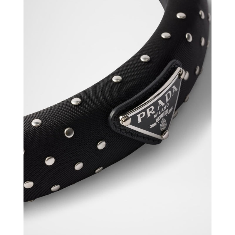 Faixa de cabeça Re-Nylon cravejada - Mercado de Luxo - O Maior E-Commerce de Bens, Produtos e Serviços de Luxo do Brasil.