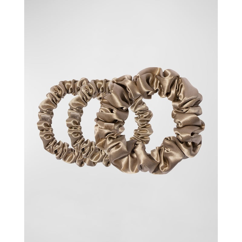 Scrunchies com nó brilhante e pingente perolado conjunto 2 unid - Mercado de Luxo - O Maior E-Commerce de Bens, Produtos e Serviços de Luxo do Brasil.