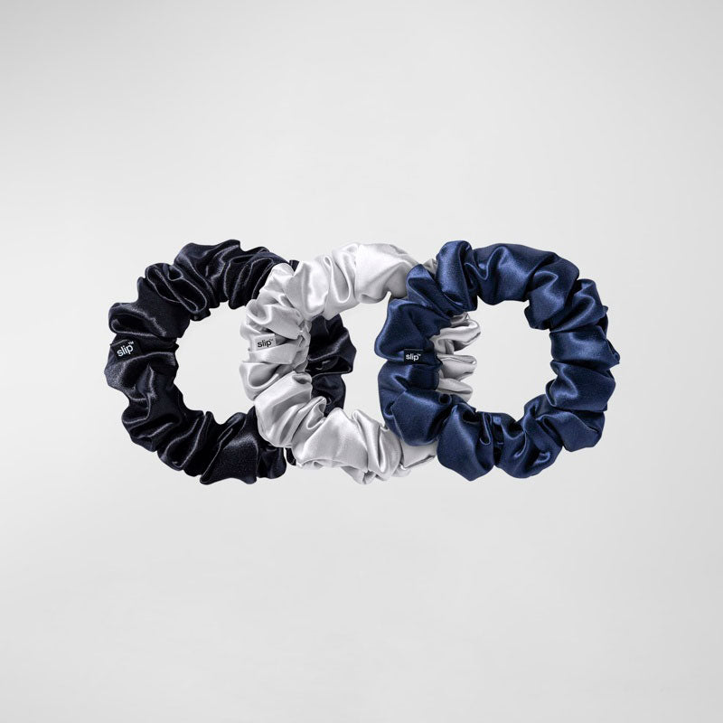 Scrunchies grandes de seda pura conjunto 3 unid - Mercado de Luxo - O Maior E-Commerce de Bens, Produtos e Serviços de Luxo do Brasil.