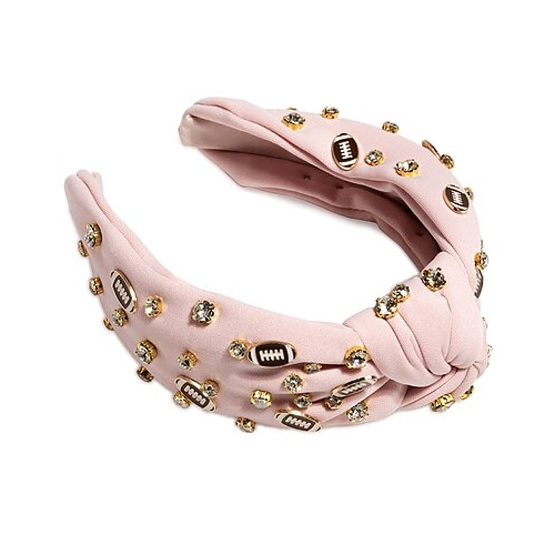 Faixa de cabeça com nó e pingentes para o dia do jogo - Mercado de Luxo - O Maior E-Commerce de Bens, Produtos e Serviços de Luxo do Brasil.