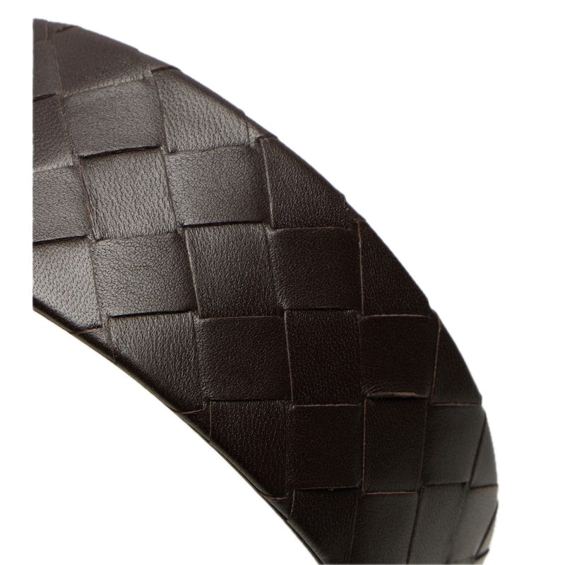 Faixa de Cabeça de couro Intrecciato - Mercado de Luxo - O Maior E-Commerce de Bens, Produtos e Serviços de Luxo do Brasil.