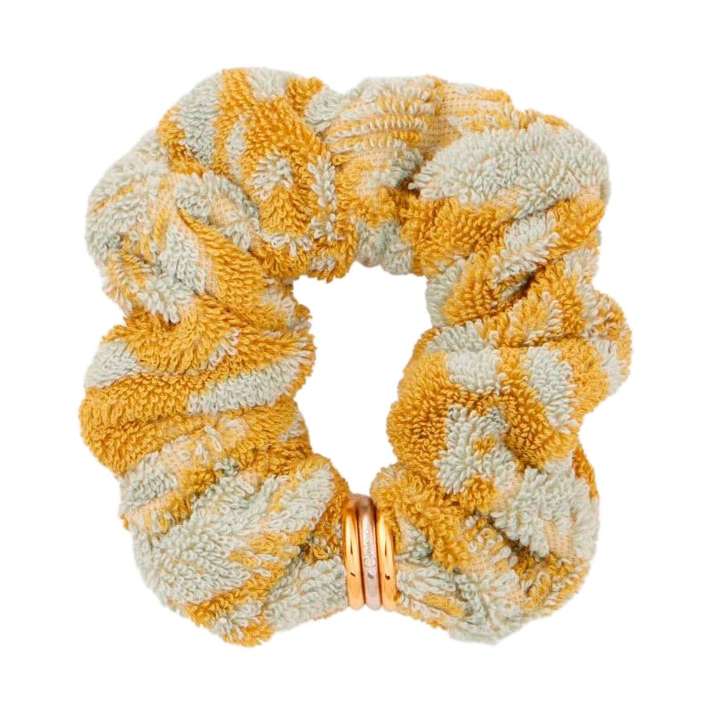 Scrunchie Plage Floral de algodão turco - Mercado de Luxo - O Maior E-Commerce de Bens, Produtos e Serviços de Luxo do Brasil.