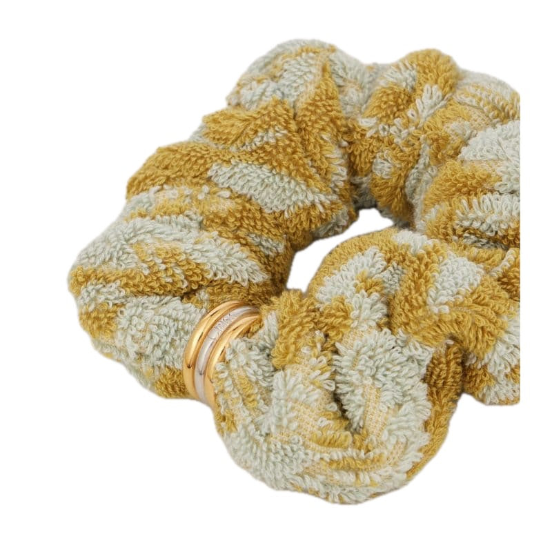 Scrunchie Plage Floral de algodão turco - Mercado de Luxo - O Maior E-Commerce de Bens, Produtos e Serviços de Luxo do Brasil.