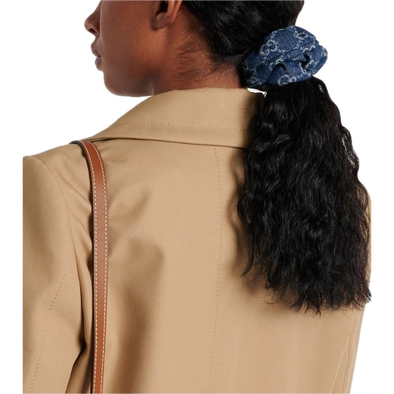 Scrunchie jeans GG - Mercado de Luxo - O Maior E-Commerce de Bens, Produtos e Serviços de Luxo do Brasil.