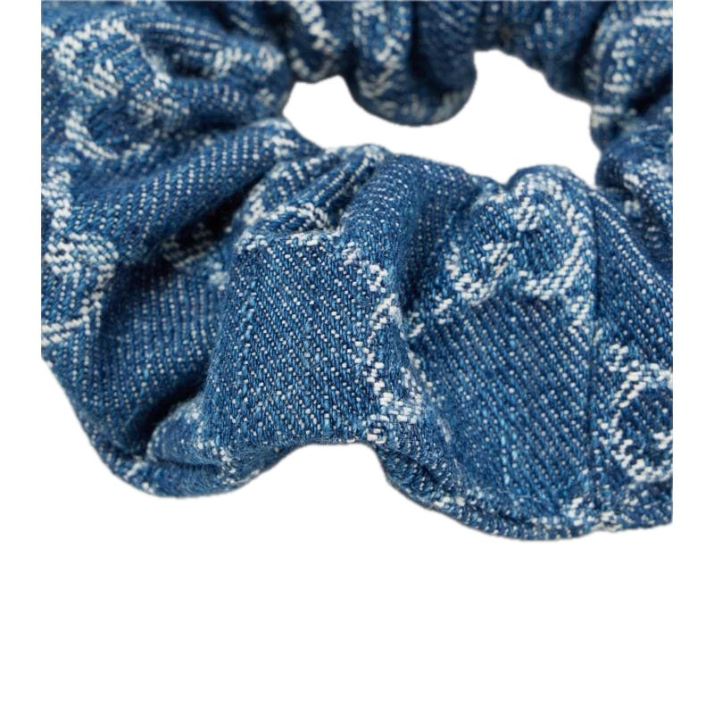 Scrunchie jeans GG - Mercado de Luxo - O Maior E-Commerce de Bens, Produtos e Serviços de Luxo do Brasil.