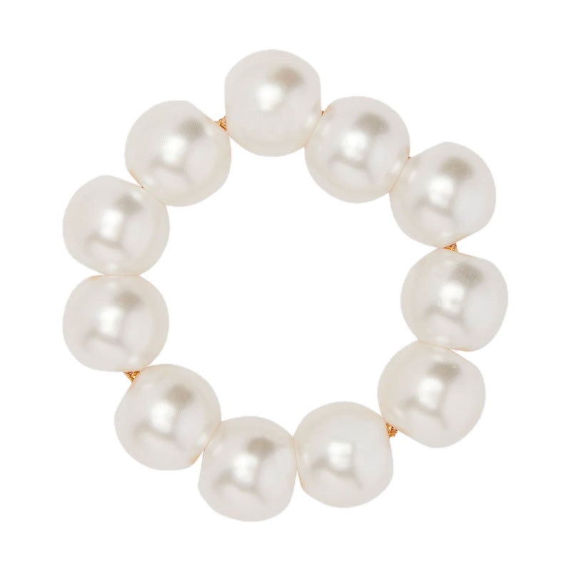 Elástico de Cabelo Henley com pérolas falsas - Mercado de Luxo - O Maior E-Commerce de Bens, Produtos e Serviços de Luxo do Brasil.