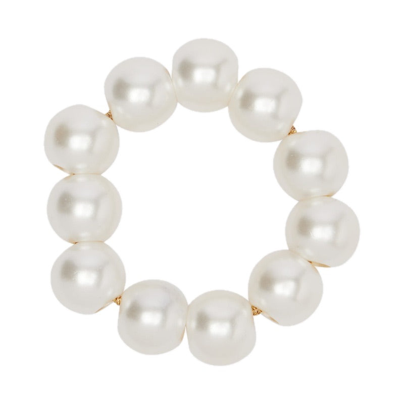 Elástico de Cabelo Henley com pérolas falsas - Mercado de Luxo - O Maior E-Commerce de Bens, Produtos e Serviços de Luxo do Brasil.