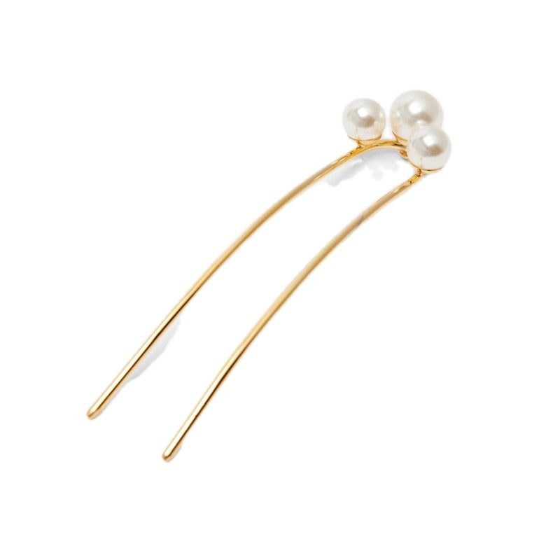 Grampo de Cabelo de pérola falsa Gretel - Mercado de Luxo - O Maior E-Commerce de Bens, Produtos e Serviços de Luxo do Brasil.