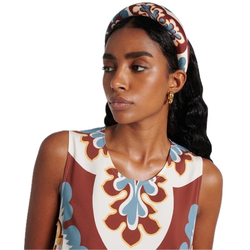 Faixa de Cabeça de sarja Medici - Mercado de Luxo - O Maior E-Commerce de Bens, Produtos e Serviços de Luxo do Brasil.