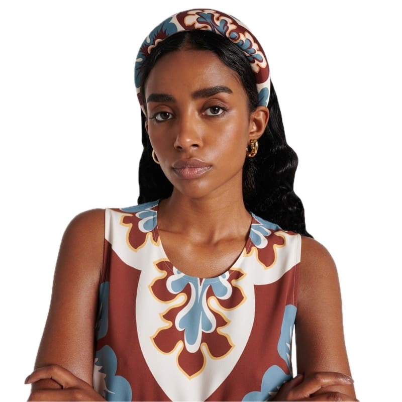 Faixa de Cabeça de sarja Medici - Mercado de Luxo - O Maior E-Commerce de Bens, Produtos e Serviços de Luxo do Brasil.