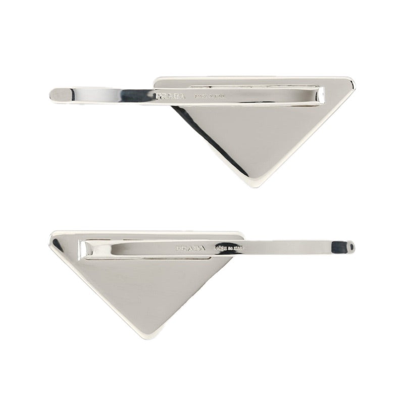 Conjunto de 2 grampos de Cabelo com logotipo - Mercado de Luxo - O Maior E-Commerce de Bens, Produtos e Serviços de Luxo do Brasil.