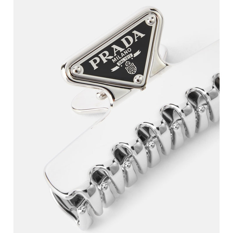 Grampo de Cabelo com logotipo - Mercado de Luxo - O Maior E-Commerce de Bens, Produtos e Serviços de Luxo do Brasil.