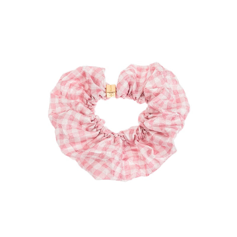 Elástico de Cabelo xadrez - Mercado de Luxo - O Maior E-Commerce de Bens, Produtos e Serviços de Luxo do Brasil.