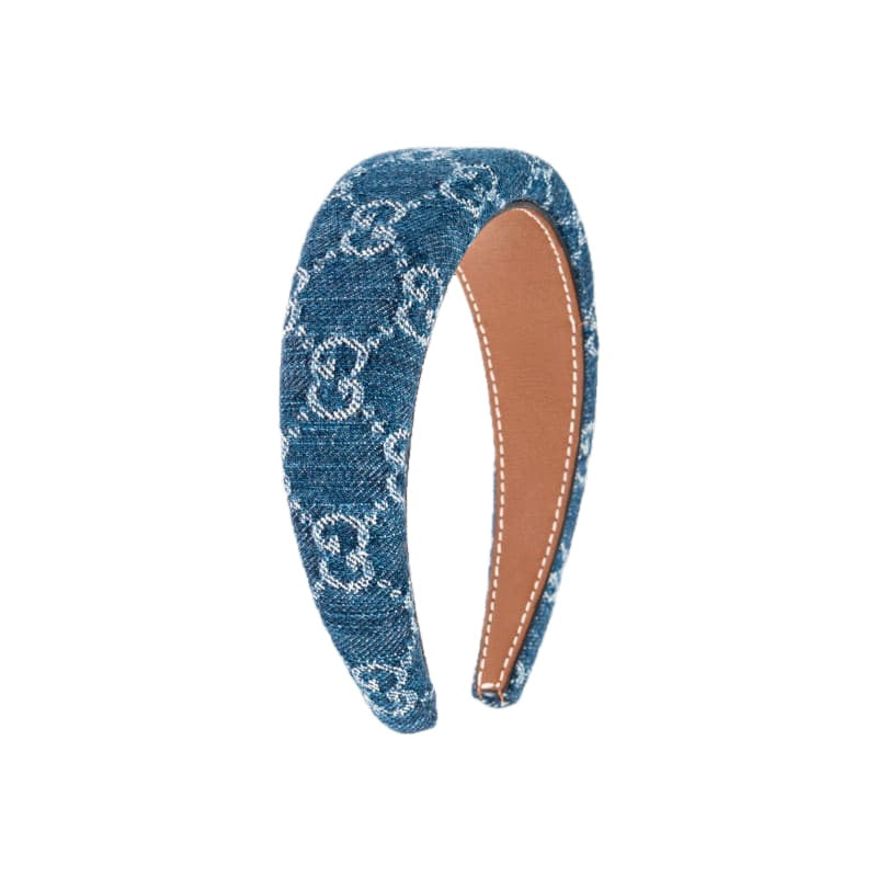 Faixa de Cabeça jeans - Mercado de Luxo - O Maior E-Commerce de Bens, Produtos e Serviços de Luxo do Brasil.