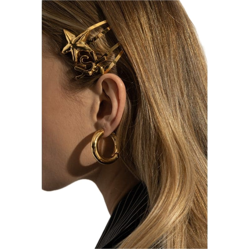 Grampos de Cabelo com logotipo - Mercado de Luxo - O Maior E-Commerce de Bens, Produtos e Serviços de Luxo do Brasil.