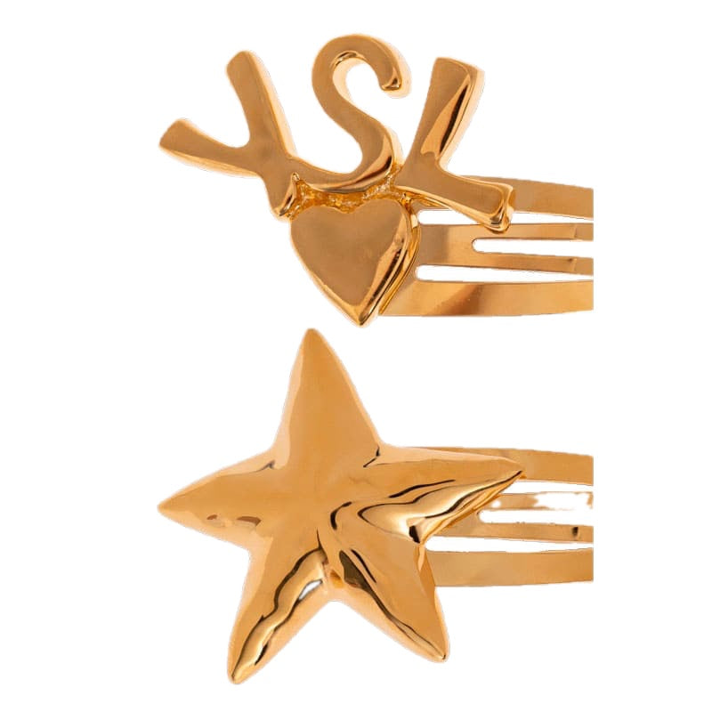 Grampos de Cabelo com logotipo - Mercado de Luxo - O Maior E-Commerce de Bens, Produtos e Serviços de Luxo do Brasil.