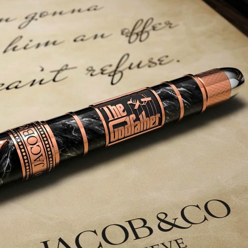 Caneta RollerBall The Godfather - Edição Limitada - Preta - Mercado de Luxo - O Maior E-Commerce de Bens, Produtos e Serviços de Luxo do Brasil.