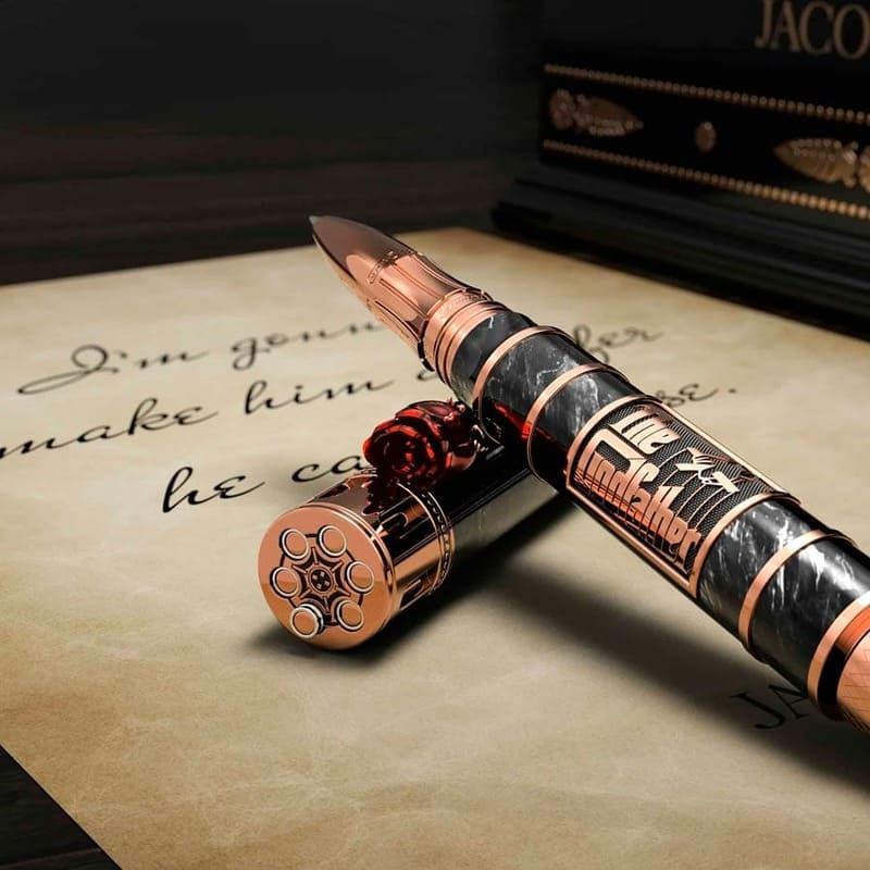 Caneta RollerBall The Godfather - Edição Limitada - Preta - Mercado de Luxo - O Maior E-Commerce de Bens, Produtos e Serviços de Luxo do Brasil.