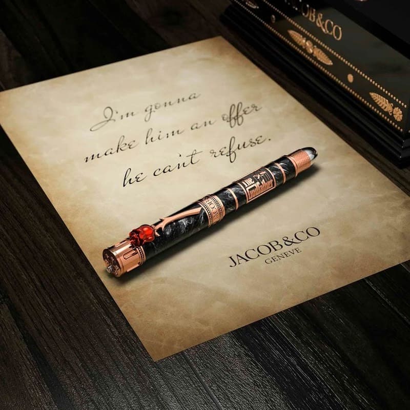 Caneta RollerBall The Godfather - Edição Limitada - Preta - Mercado de Luxo - O Maior E-Commerce de Bens, Produtos e Serviços de Luxo do Brasil.