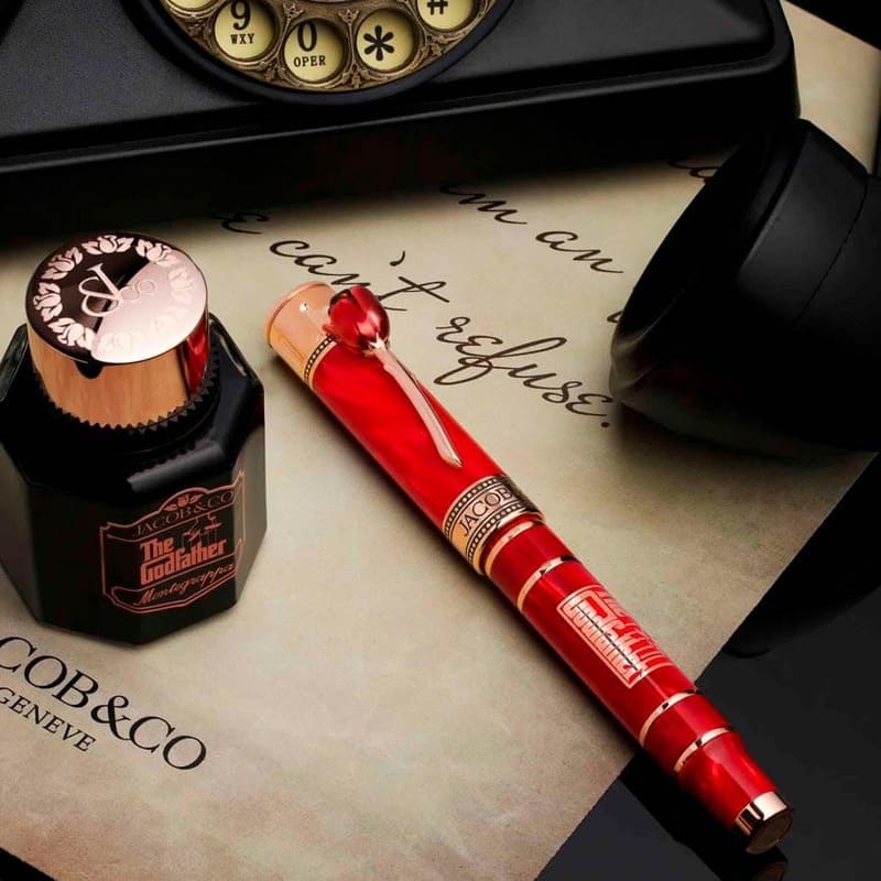 Caneta Tinteiro The Godfather - Edição Limitada - Vermelha