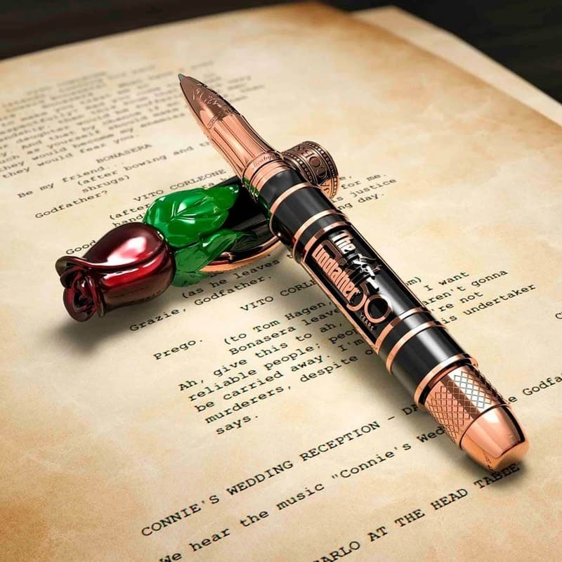 Caneta RollerBall The Godfather  50th Anniversary - Edição Limitada - Preta - Mercado de Luxo - O Maior E-Commerce de Bens, Produtos e Serviços de Luxo do Brasil.
