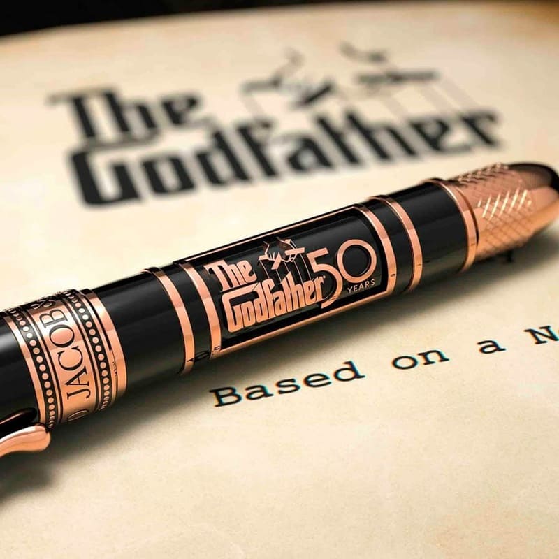 Caneta RollerBall The Godfather  50th Anniversary - Edição Limitada - Preta - Mercado de Luxo - O Maior E-Commerce de Bens, Produtos e Serviços de Luxo do Brasil.