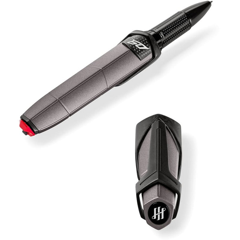 Caneta RollerBall Automobili Lamborghini 60 anos - Pure Emotion - Cinza - Mercado de Luxo - O Maior E-Commerce de Bens, Produtos e Serviços de Luxo do Brasil.