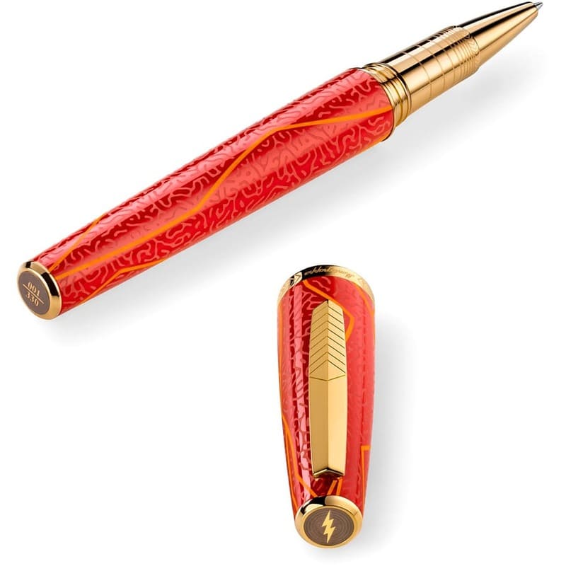 Caneta RollerBall The Flash - Edição Limitada - Mercado de Luxo - O Maior E-Commerce de Bens, Produtos e Serviços de Luxo do Brasil.
