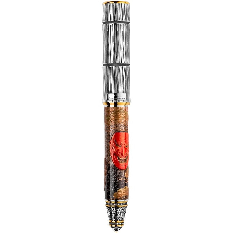 Caneta Tinteiro Kitcho Noh Masks - Demon - Edição Limitada - Ponta Fina - Mercado de Luxo - O Maior E-Commerce de Bens, Produtos e Serviços de Luxo do Brasil.
