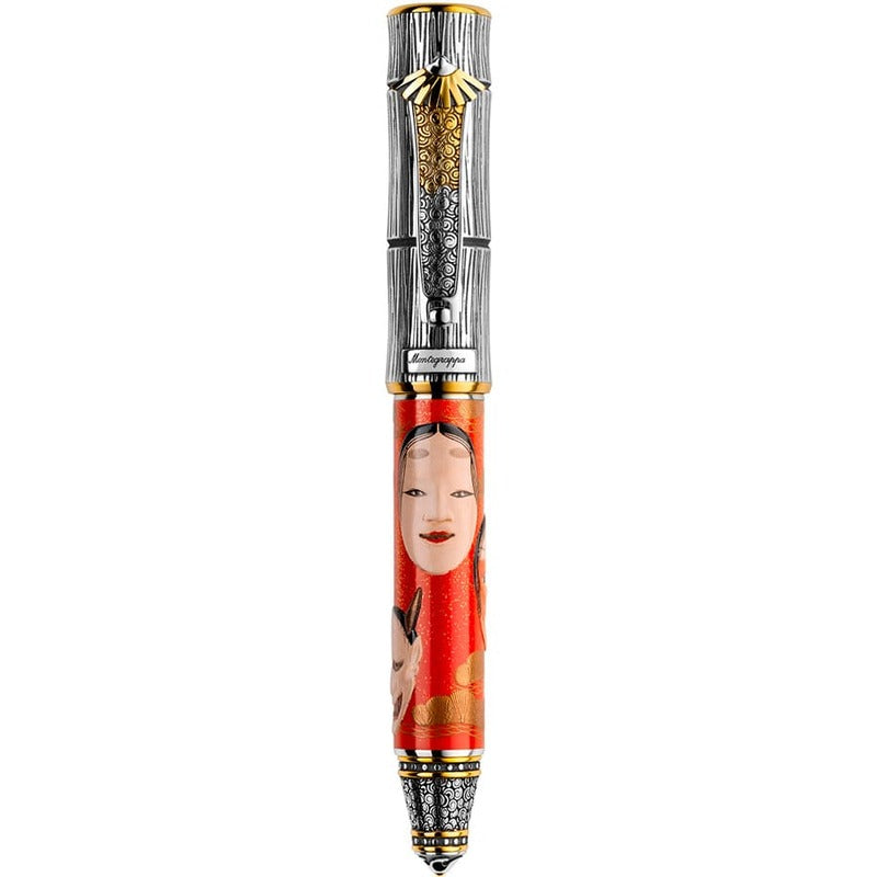 Caneta Tinteiro Kitcho Noh Masks - Woman - Edição Limitada - Ponta Fina - Mercado de Luxo - O Maior E-Commerce de Bens, Produtos e Serviços de Luxo do Brasil.